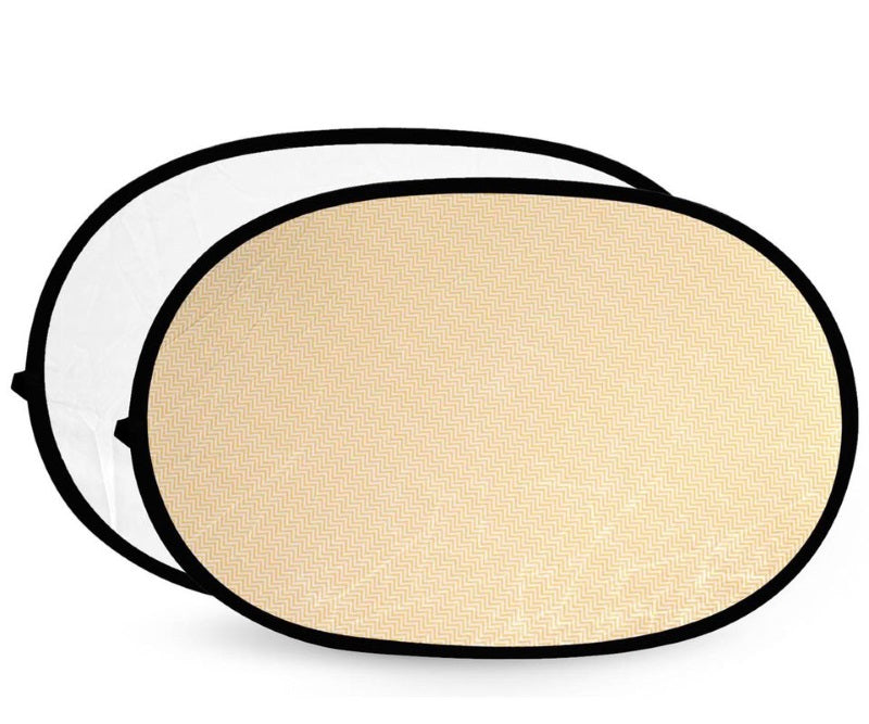 Godox Reflector plegable Dorado Suave-Plata 100x150cm