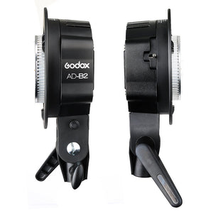 Rótula Godox S-Type para 2 flashes AD200 o AD200Pro