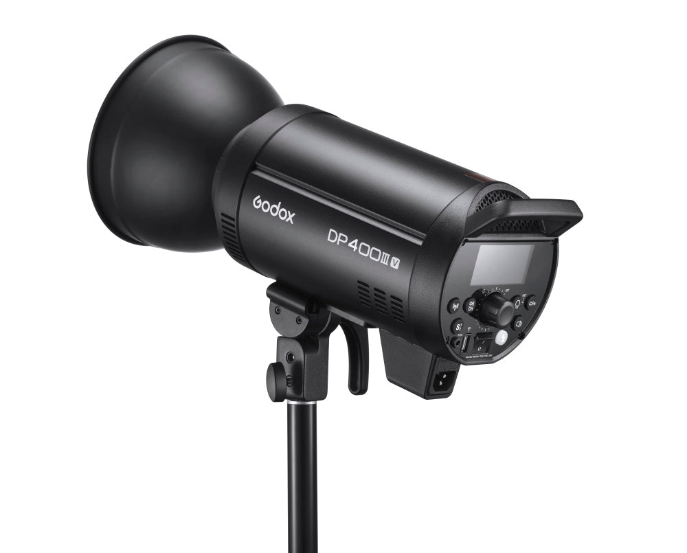 Flash Godox DP400III-V con luz de modelado LED