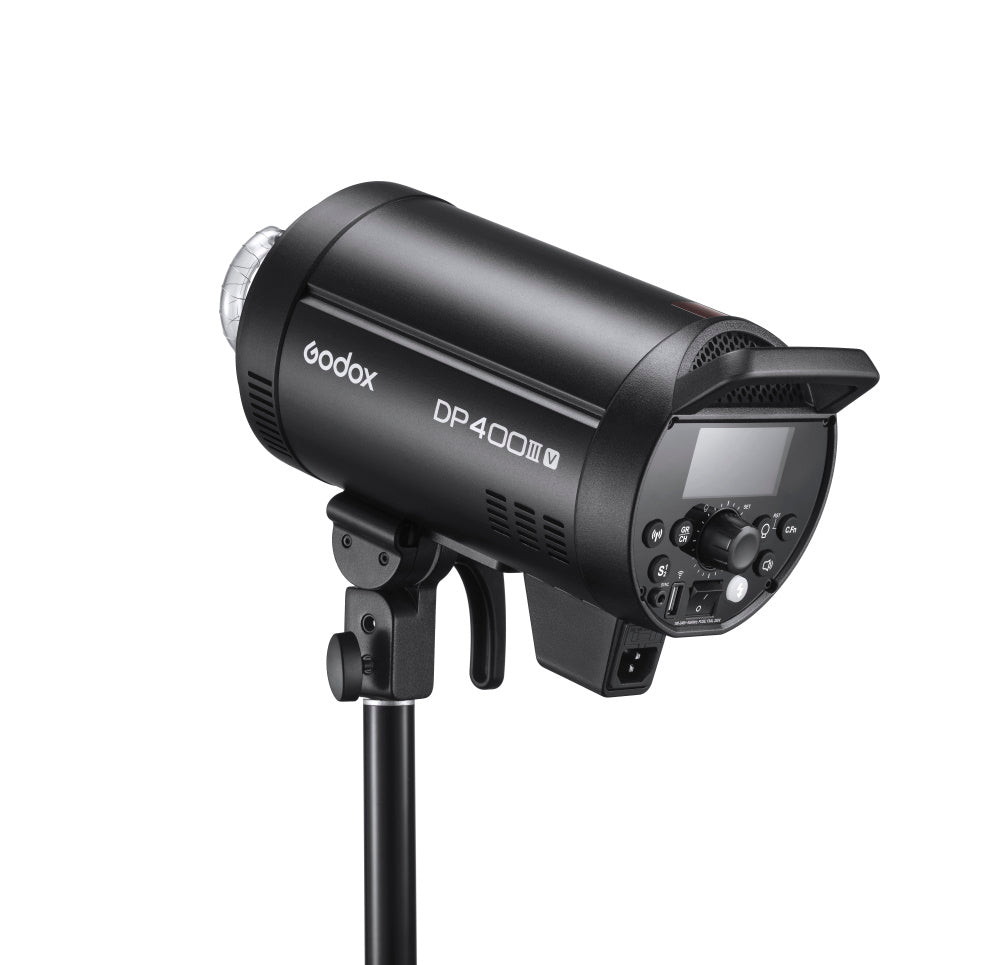 Flash Godox DP400III-V con luz de modelado LED