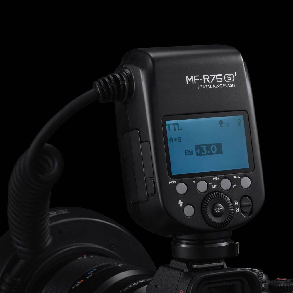 Godox Flash TTL MF-R76S+ dental Macro para Sony