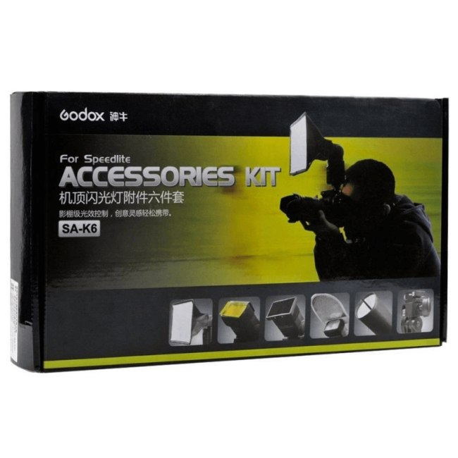 Kit de accesorios Godox para Flash compacto