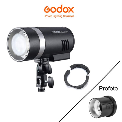 Kit Flash Godox AD300Pro con adaptador para Profoto