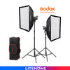 Kit 2 focos Led Godox Litemons LA200Bi Bicolor