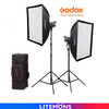 Kit 2 focos Led Godox Litemons LA200D Luz día