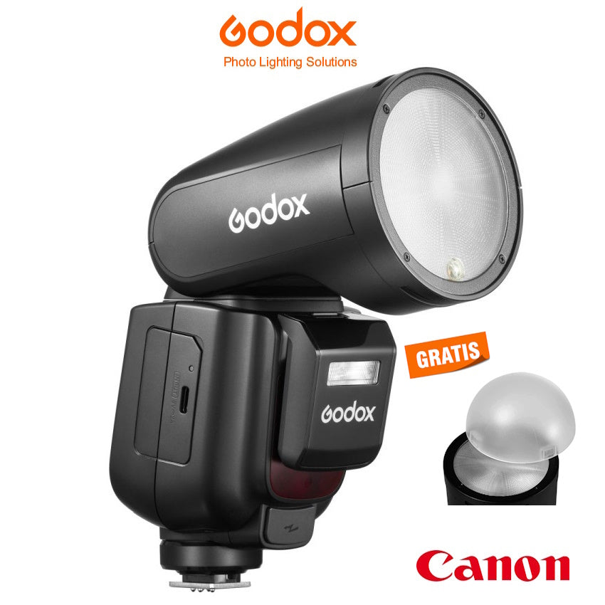 Kit Flash Godox V1Pro para Canon