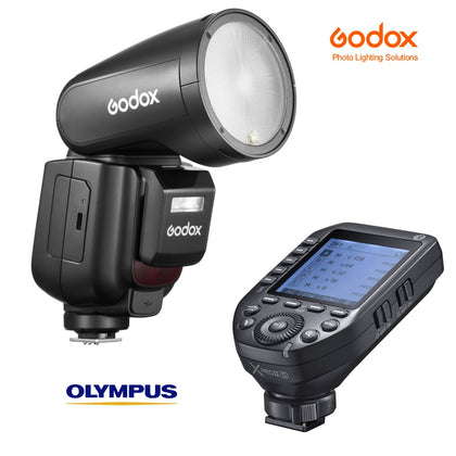 Kit Flash Godox V1Pro y transmisor XProII para Olympus