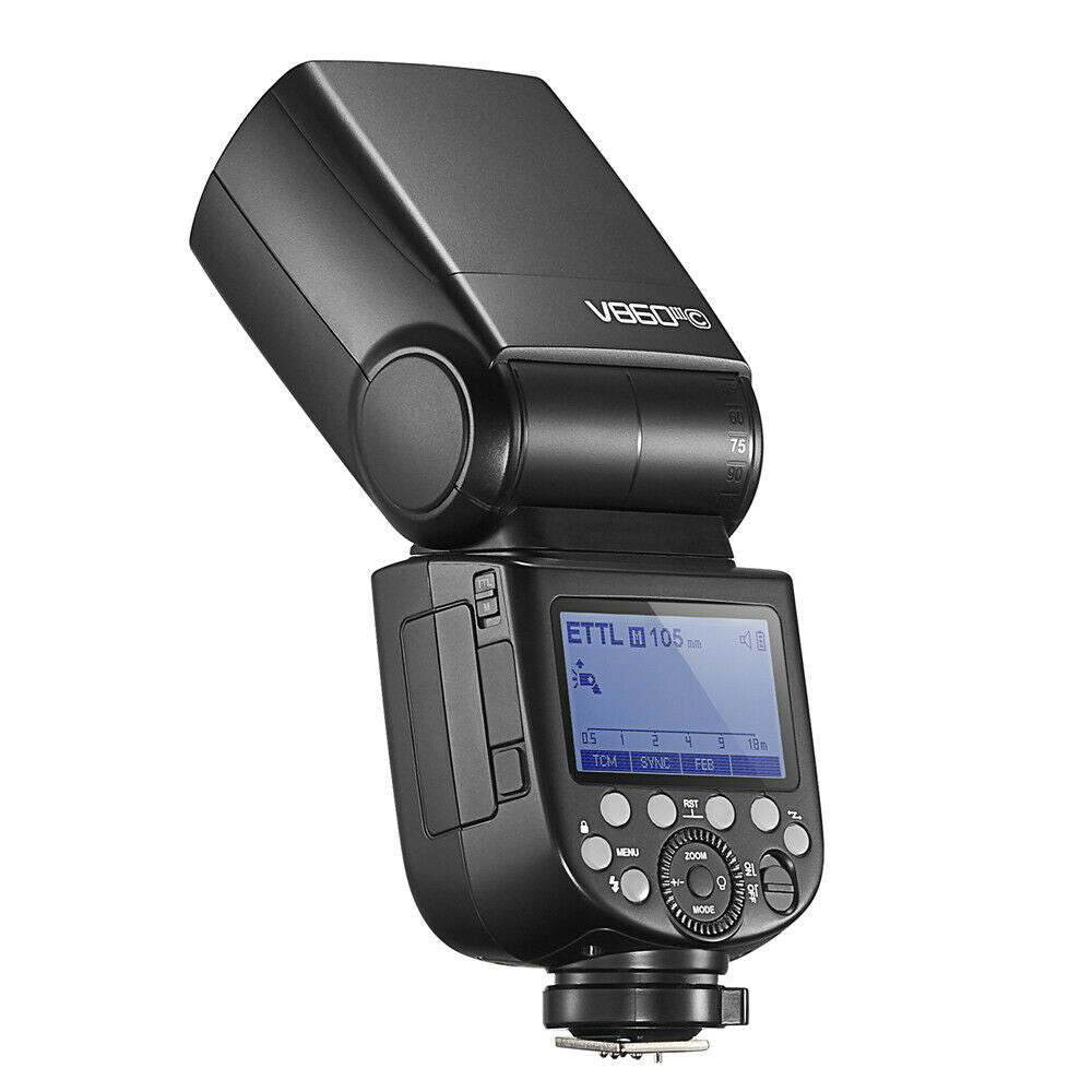 Flash Godox V860III para Fuji