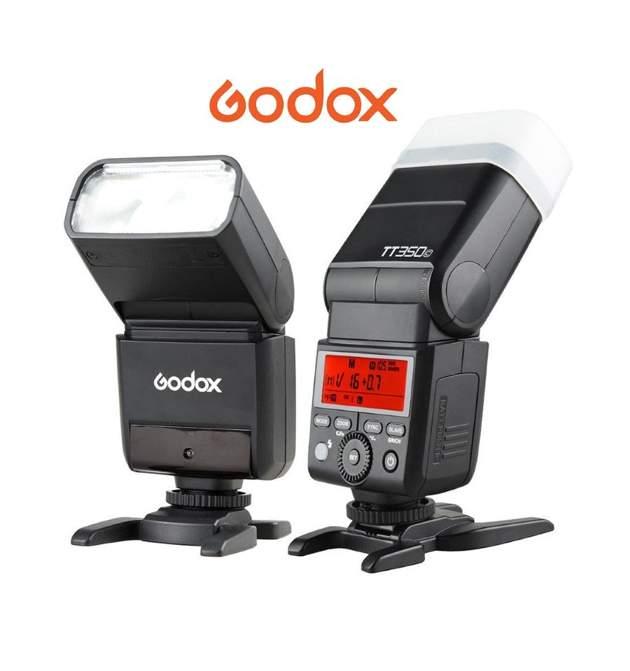 Flash TTL Godox TT350 HSS,  2.4GHz para Olympus y Panasonic